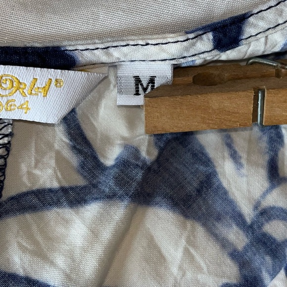 Women's Hawaiian Jams World Dress size medium blue and white - Picture 7 of 9